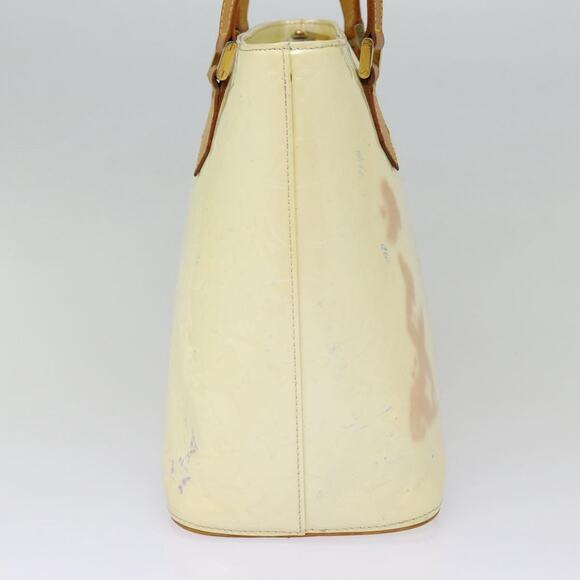 LOUIS VUITTON Monogram Vernis Houston Hand Bag Perle M91342 - Picture 3 of 16